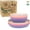 Floral, variant on Wheat Straw Kids Plates and Bowls Sets - 8-Piece Unbreakable Dishwasher & Microwave Safe Plastic Plates for Kids - Reusable Non Toxic BPA-Free Dinnerware for Children - Floral