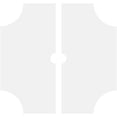thumbnail image 4 of 32"OD x 3"ID x 10 1/2"C x 1"P Haus Architectural Grade PVC Contemporary Ceiling Medallion, Two Piece, 4 of 11