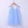thumbnail image 2 of TAIAOJING Baby Girl Summer Dress Sleeveless Princess Kids Party Solid Toddler Tulle Tutu Layered Dresses 2-3 Years, 2 of 3