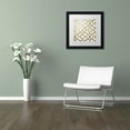 thumbnail image 4 of Trademark Fine Art "Moroccan Gold II" Canvas Art by Color Bakery, White Matte, Black Frame, 4 of 4
