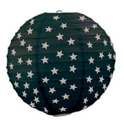 Star Paper Lanterns 9 1 by 2" - 6 Pack (3 Per Package)