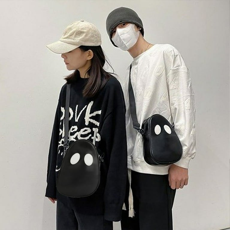 Funny Ghost Bag, Halloween Purse Ghost Crossbody Bag,Waterproof