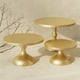 thumbnail image 4 of Soporte Para Pasteles, Decorativo Para Servir Pasteles, Fácil Limpieza, 3 Uds., Dorado Para Bodas, 4 of 7