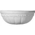 thumbnail image 2 of Ekena Millwork SCO16X06X08AS 16.12 In. W X 6.25 In. H X 8.25 In. P Architectural Ashford Shell With Egg And Dart Wall Sconce, 2 of 3