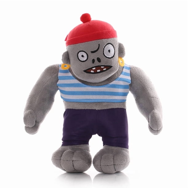 1 pieza de juguetes de peluche de Plants VS Zombies PVZ, figuras de peluche, muñeco suave, zombi pirata gigantesco, muñeco de peluche de Plant Zombie, muñeco de trapo para niños, nuevo, 12 pulgadas