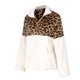 thumbnail image 4 of Puntoco Mujeres Otoño e Invierno Nuevos productos Chaqueta de mujer Yama Suéter de felpa Parche de leopardo top Abrigo cálido Puntoco Puntoco-3000, 4 of 9
