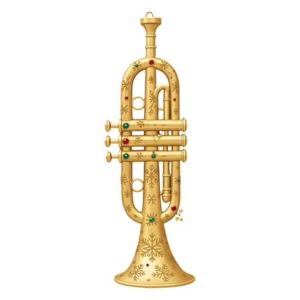 Ireezec Musical Instrument Ornaments t, Christmas Tree Decorations with Violin Guitar Piano Drum Trumpet Flute Saxophone, Party Festive Decor for Musicians Music Lovers Gift