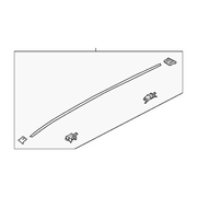 Genuine OE Kia Roof Molding - 87230-S9010