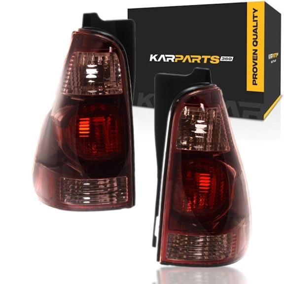 For Toyota 4Runner 2003-2005 Tail Light Assembly Unit Driver and Passenger Side Pair DOT Certified TO2800147   TO2801147