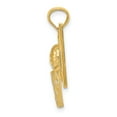 thumbnail image 2 of 14K Yellow Gold Charm Pendant Themed 22 mm 15 Basketball, 2 of 3