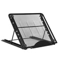 thumbnail image 1 of Miangastore Étagère de Rangement Multifonctionnelle Support Durable et Ajustable Tablette Pliable pour Tablette Ordinateur Portable (Noir), 1 of 8