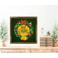 thumbnail image 3 of Eveokoki Farmhouse Wall Decor Signs For Christmas Decorations - Rustic 8” Wood Christmas Wreath Picture Frame - Easy To Hang Indoor Holiday Decor For Your Home, 3 of 4