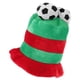 thumbnail image 2 of Soccer Ball Hat Soccer Party Hat Soccer Ball Match Hat Cheering Prop Funny Football Fans Hat, 2 of 4