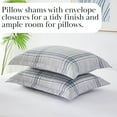 thumbnail image 6 of Vilano Plaid Printed Comforter Set by SouthShore Fine Linens, 6 of 9