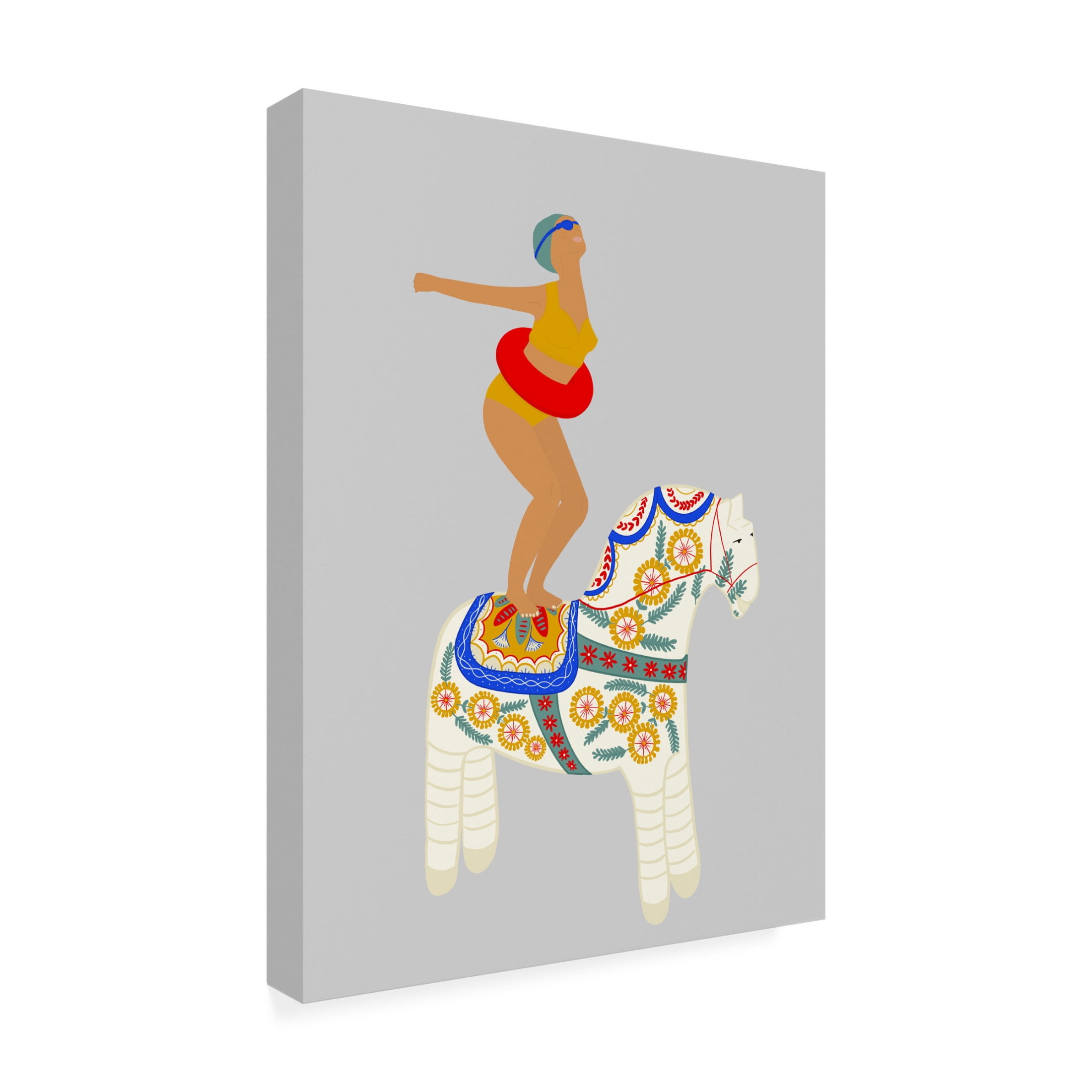 Trademark Fine Art Jota de jai Little Pony Canvas Wall Art