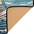 thumbnail image 4 of Lighthouse Ship Waves Island Area Rug Washable Floor Carpet Mat 60 x 39 inch for Bedroom Living Room Kids Room Home Decor, 4 of 7