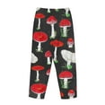 thumbnail image 5 of Bingfone Pajamas For Women,Red Mushrooms Pajama Pants With Pockets-X-Large, 5 of 9