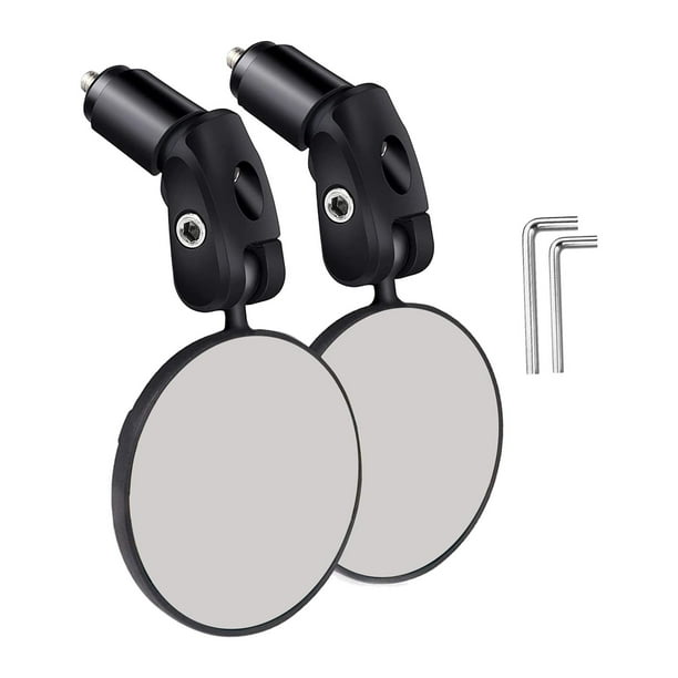 Espejos retrovisores Sunnimix 2x Espejo de Manillar de bicicleta Reflector de seguridad