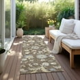 thumbnail image 6 of Addison Rugs Chantille Indoor/Outdoor Transitional Geometric, Abstract Chocolate Washable Runner Rug, 2'3" x 7'6", 6 of 6