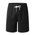 thumbnail image 5 of CHENge Plus Size Linen Shorts Men Lightweight Tropical Print Quick Dry Vacation Beach Shorts with Pockets Anti-Chafe Beach Wear, 5 of 6