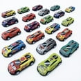 thumbnail image 2 of Bewildely 6 piezas niños juguete aleación Metal tirar hacia atrás coche salto modelo 360 grados rotación volcado niños Color al azar Juegos de cartas, 2 of 4