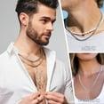 thumbnail image 5 of APSVO S925 Sterling Silver Plated Chains for Men Boys Women 3mm/5mm/8mm Cuban Necklace Birthday Valentines Day Jewelry Gifts Teen Him Her Girls Dad Mom Adults Kids Ideas 16/18/20/22/24/26/28 Inch, 5 of 9
