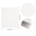thumbnail image 2 of Uxcell White Glitter EVA Foam Sheets 11 x 8 Inch 2mm Thick for Crafts DIY 24 Pack, 2 of 5