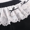 thumbnail image 5 of Annhoo Boys Girls Pants Trendy Solid Color Cute Lace Decor High Waisted Unisex Streetwear Trouser Casual Clothes, 5 of 8