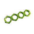 thumbnail image 4 of Ensemble de 4 Écrou de Roue Hexagonale pour Véhicules RC 1:7 1:8, Accessoires de Remplacement, Vert, 4 of 6