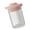 Pink color, variant on Baby Milk Storage Box Spill Proof Design Lightweight Construction 80ml Large Capacity Double Lid Design Technology