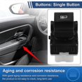 thumbnail image 4 of 254217475R Car Power Window Switch Single Button for Renault Captur Sandero for Dacia Logan Lodgy Du, 4 of 5