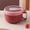 Red, variant on Byujiro Insulated Bowl Microwave-Safe for Students, Office & Outdoor, Lunch Box for Noodles & Meals