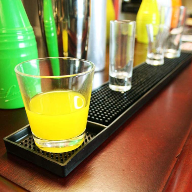 Bar Mat Tapete Escurridor para Barra ideal para servir bebidas -60x8.5cm - Antiderrapante - Tapete de Hule