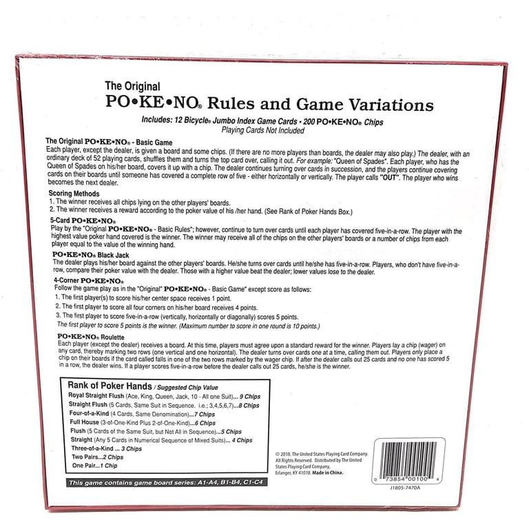 Original Pokeno Card Game - Walmart.com