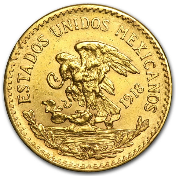 Mexico Gold 20 Pesos (Random Year) Culls
