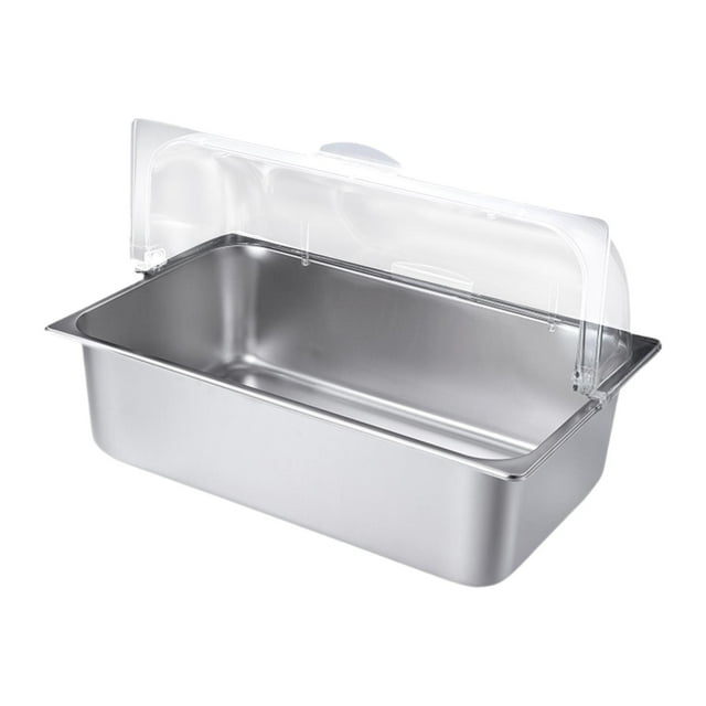 Lipstore Chafingdish Serveur de Buffet Commercial Polyvalent Solide Léger pour Présentation d'Aliments 20,5 L