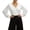 White, variant on Long Sleeve Tops for Women Eyelet Scalloped Lace V-Neck Solid Color Blouse Casual Loose Soft Lightweight Business Casual Fashion Pullover Shirts Spring Clothes White M