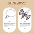thumbnail image 3 of MasteelfCA Dragonfly Key Chain Animal Keychain Crerative Backpack Charm Car Key Chain for Women, 3 of 9