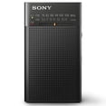 thumbnail image 1 of Sony Radio Portable Maniable ICF-P27: FM / AM / Large FM Compatible Verticale / Longue Batterie / Réglage Électrique Noir ICF-P27 BC, 1 of 5