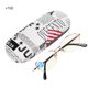 thumbnail image 2 of Gafas de lectura unisex con bloqueo de luz azul +1,00, lentes transparentes para hombres y mujeres a la moda Golden Glamour, 2 of 8