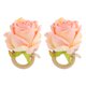 thumbnail image 1 of KAKOWELY anillos de servilleta con forma de flor, porta servilletas decorativo, porta servilletas con forma de flor, decoración para bodas, 1 of 5