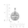 thumbnail image 3 of Men's Stainless Steel The Lord's Prayer Medallion Pendant, 3 of 4