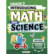 ArgoPrep 2nd Grade Introducing Math & Science Workbook | Video Explantions to Each Question Included | 360 Pages