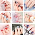 thumbnail image 5 of Uñas postizas decoradas estilo kawaii - 24 piezas en diseño adorable F746-5 para manicura DIY, 5 of 5