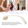 thumbnail image 3 of Back Bath Brush, Bath Brush Easy To Use Multifunctional Long Curved Handle Comfortable Grip  For Pregnant Woman, 3 of 8