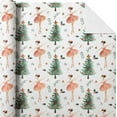 thumbnail image 3 of Kraft Christmas Wrapping Paper - Mini Roll - 17 Inch x 33 Feet - Sugar Plum Fairy Wrapping Paper with Christmas Tree Design for Holiday, Party Celebration, 3 of 14