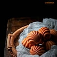 thumbnail image 6 of CHEFMADE Madeleine Mold Cake Pan, 6-Cavity Non-Stick Spherical Shell Madeline Bakeware, Oven & Dishwasher Safe (Champagne Gold), 6 of 10