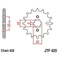 thumbnail image 4 of Front & Rear Sproket Kit for SUZUKI GP125 All 80-89 JT Sprockets, 4 of 7