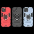 thumbnail image 3 of Military Shockproof for iPhone 13 Protective Case Heavy Duty Armor Rugged Sturdy Phone Cases with Ring Kickstand Bumper Anti-Scratch Cover for iPhone 13,Blue, 3 of 6