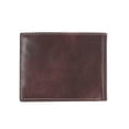 thumbnail image 4 of Cartera Steve Madden de piel para hombre con capacidad extra, color marrón, 4 of 5